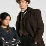 David Thewlis Sherlock & Daughter Brown Coat