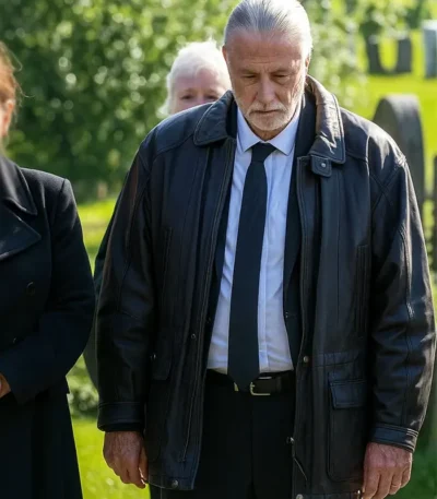 David Threlfall Unforgivable Black Leather Jacket
