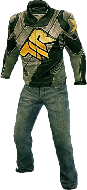 Dead Rising Chuck Black Cosplay Jacket