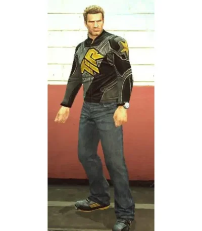 Dead Rising Chuck Black Cosplay Jacket