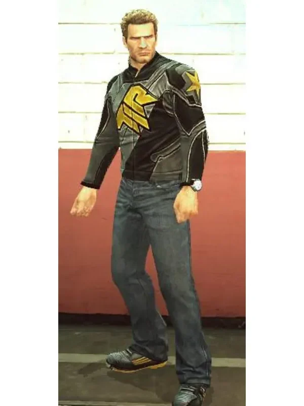 Dead Rising Chuck Black Cosplay Jacket