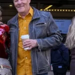 Deadland 2023 Chris Mulkey Black Leather Jacket