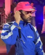 2026 Tour Bad Bunny Blue Adidas Track Jacket