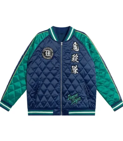 Demon Slayer Tanjiro Kamado Quilted Jacket