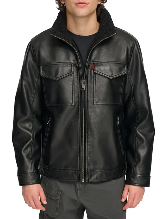 Dennis Black Leather Jacket Dennis Black Leather Jacket