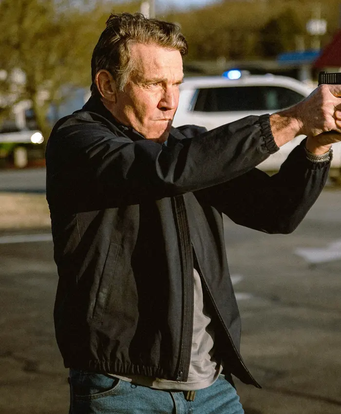 Dennis Quaid Sovereign Black Jacket Dennis Quaid Sovereign Black Jacket