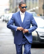 Denzel Washington Highest 2 Lowest Blue Suit