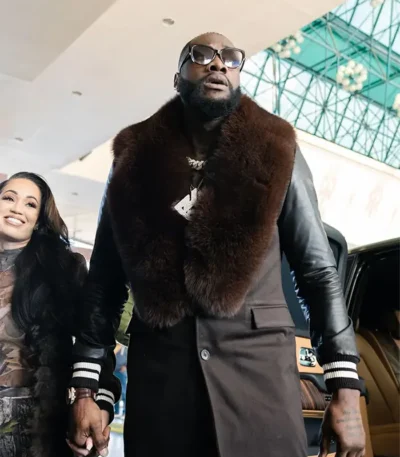 Deontay Wilder Fur Coat