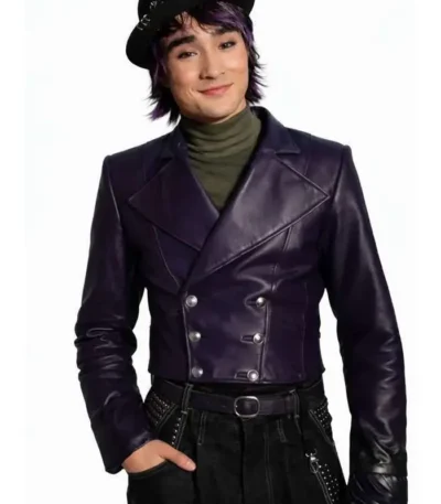 Descendants Wicked Wonderland Max Hatter Purple Jacket