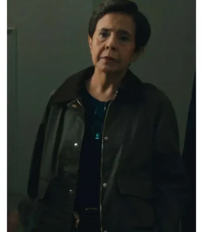 Maximum Pleasure Guaranteed Sofia Gonzalez Olive Green Jacket