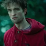 Die My Love Robert Pattinson Red Hooded Vest