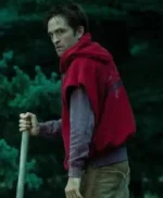 Die My Love Robert Pattinson Red Hooded Vest