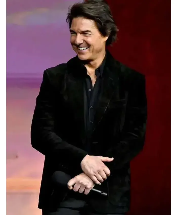 Digger Premiere Tom Cruise Velvet Blazer Digger Premiere Tom Cruise Velvet Blazer