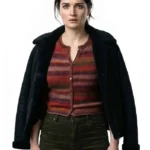 Disclosure Day Eve Hewson Shearling Jacket