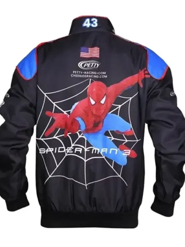 Spider Man Disney Daytona 500 Bomber Jacket