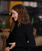 Disney Event D23 Kathryn Hahn Black Coat