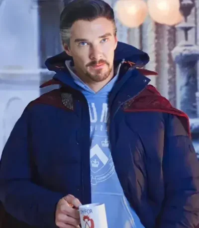 Doctor Strange In The Multiverse Of Madness Hooded Puffer Jacket