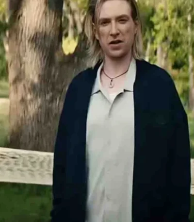 Domhnall Gleeson Echo Valley Black Jacket