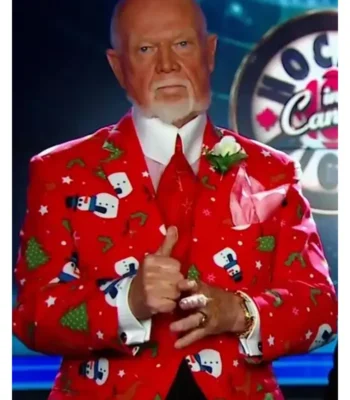 Don Cherry Red Christmas Suit
