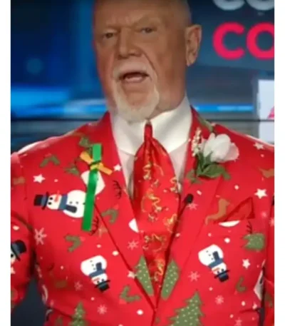 Don Cherry Red Christmas Suit