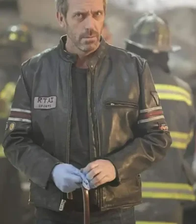 Dr. Gregory House Hugh Laurie Leather Jacket