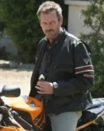 Dr. Gregory House Hugh Laurie Leather Jacket