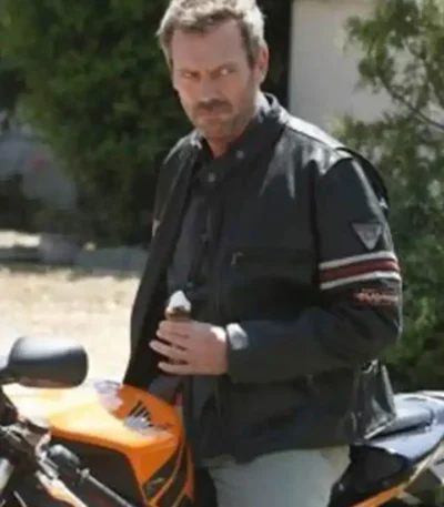Dr. Gregory House Hugh Laurie Leather Jacket