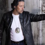 Due Justice 2023 Efren Ramirez Black Leather Jacket