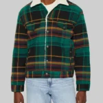 EXmas 2023 Robbie Amell Plaid Jacket