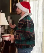 EXmas 2023 Robbie Amell Plaid Jacket