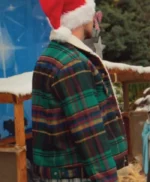 EXmas 2023 Robbie Amell Plaid Jacket