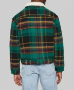 EXmas 2023 Robbie Amell Plaid Jacket