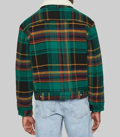EXmas 2023 Robbie Amell Plaid Jacket