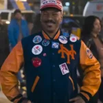 Eddie Murphy Coming 2 America Akeem Letterman Jacket