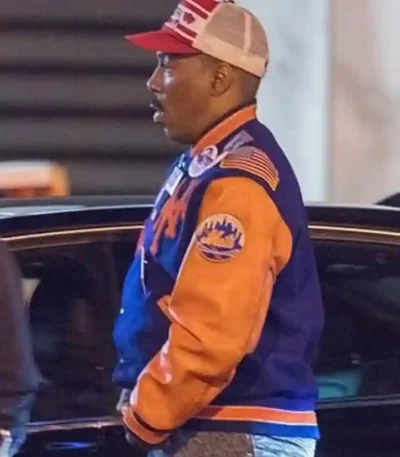Eddie Murphy Coming 2 America Akeem Letterman Jacket