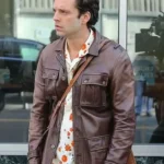 Edward A Different Man Brown Leather jacket
