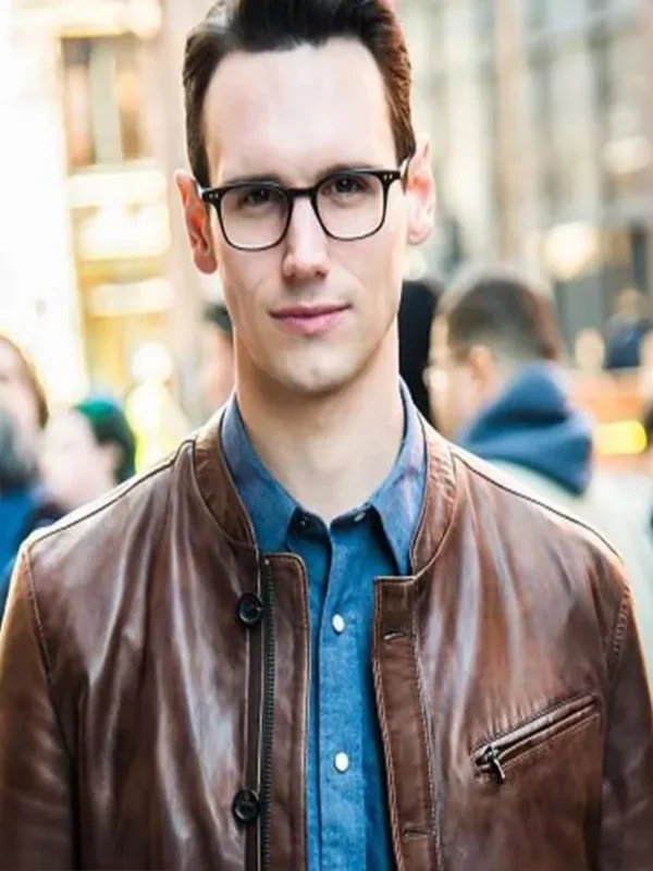 Edward Nygma Gotham Leather Jacket