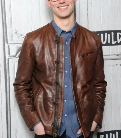 Edward Nygma Gotham Leather Jacket