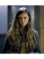 Elevator Game Megan Best Blue Denim Jacket