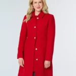 Ella A Newport Christmas Red Coat