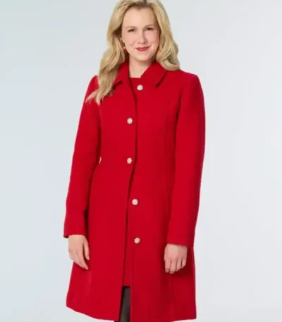 Ella A Newport Christmas Red Coat