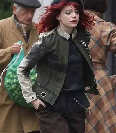 Emma Stone Cruella De Vil Cotton Jacket