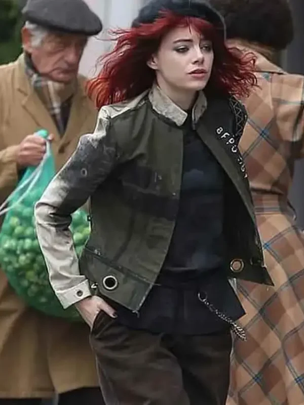 Emma Stone Cruella De Vil Cotton Jacket