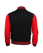 Erik NY Varsity Red Letterman Jacket