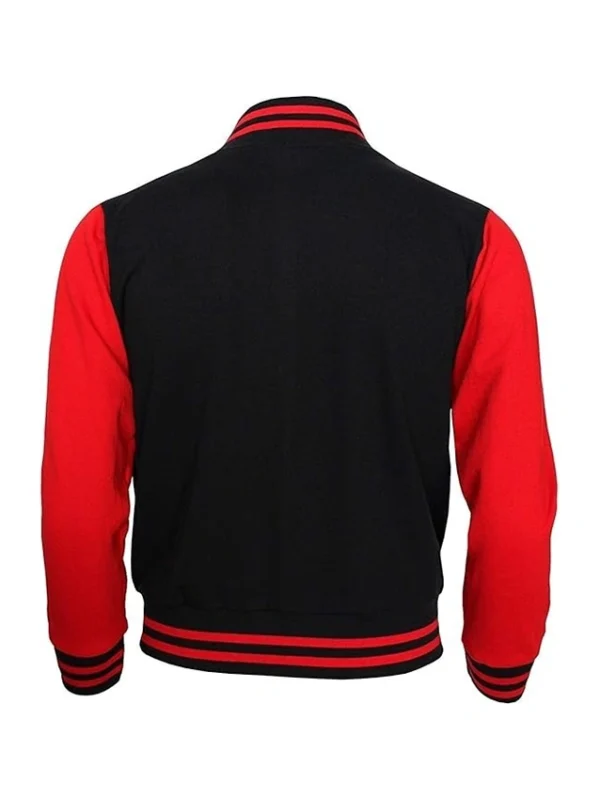 Erik NY Varsity Red Letterman Jacket