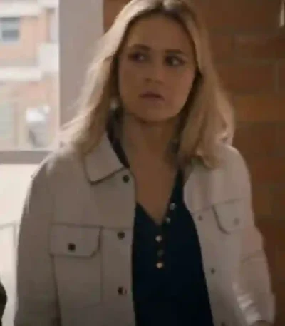 Evie Cooper NCIS Sydney S01 White Jacket