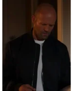 Expend4bles Jason Statham Black Bomber Jacket