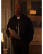 Expend4bles Jason Statham Black Bomber Jacket