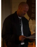 Expend4bles Jason Statham Black Bomber Jacket