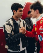 F1 Carlos Alcaraz Leather Jacket